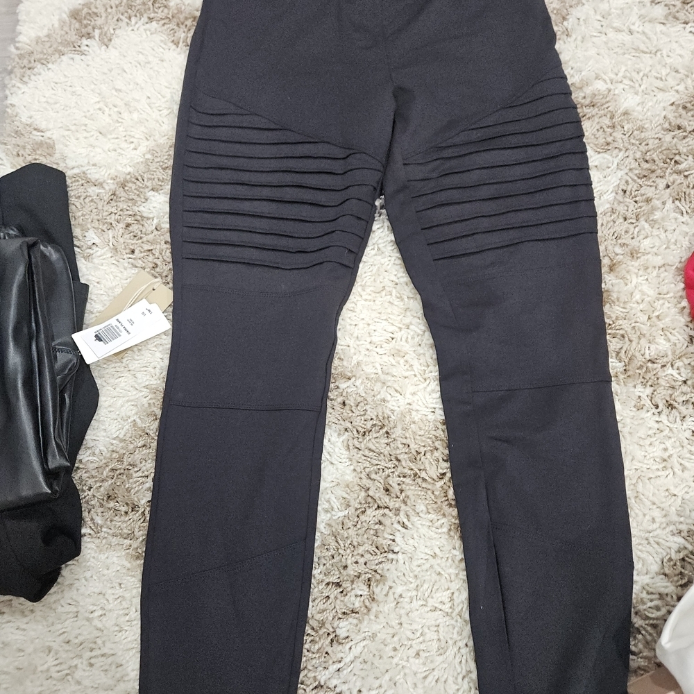 LuLaRoe Black Ribbed Leggings